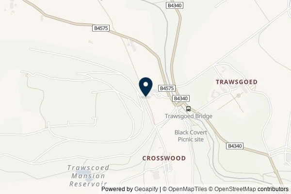 Map showing the area around: Dan Q found GL3DV27R Kennel Bridge