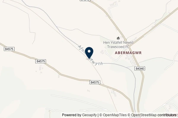 Map showing the area around: Dan Q found GL3DV2E0 We’re Near Here