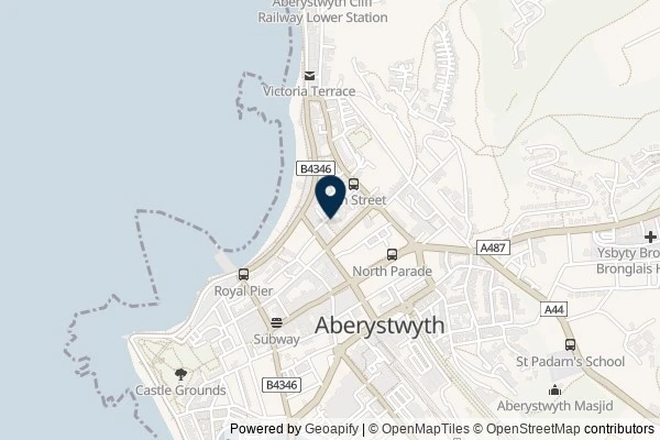 Map showing the area around: Dan Q found GL3DVXT1 Idiom cat