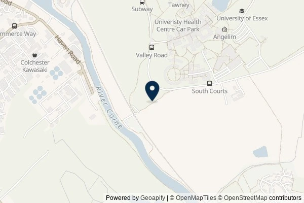 Map showing the area around: Dan Q found GL3EM16Q Teddy Bear’s Picnic Cache