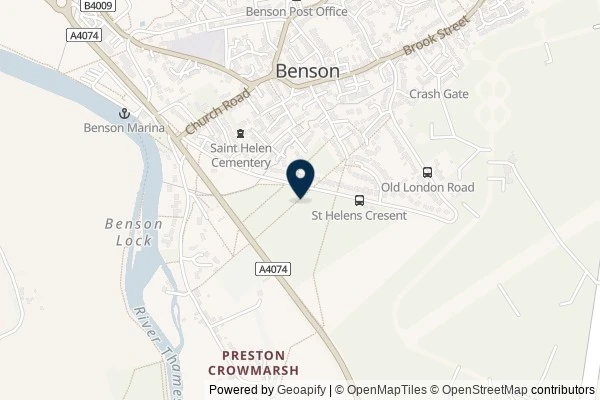 Map showing the area around: Dan Q found GL3FWJ33 PC-006 Up The Garden Path