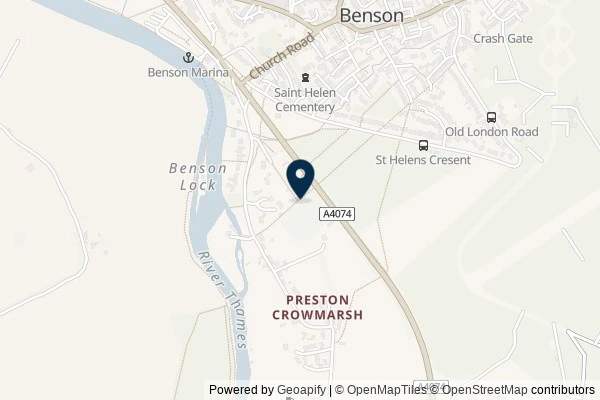 Map showing the area around: Dan Q found GL3FWJFJ PC-005 Goat Pasture