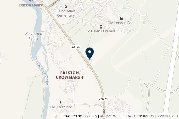 Map showing the area around: Dan Q found GL3FWJW2 PC-007 Dog Gone Agility