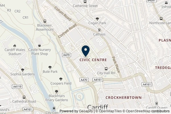 Map showing the area around: Dan Q found GL3G28QA A Tight Squeeze