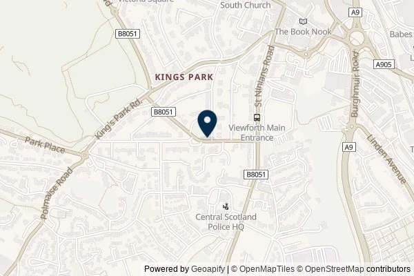 Map showing the area around: Dan Q found GL3X4Q1E Windows in the West