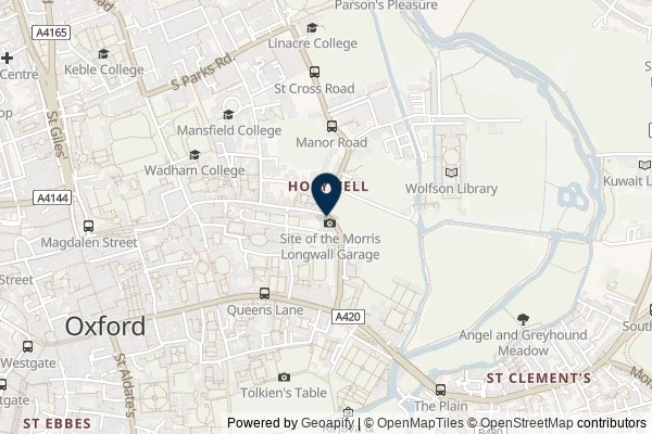 Map showing the area around: Dan Q found GL4JAPX1 University Challenge 8 (Brmm Brmm)