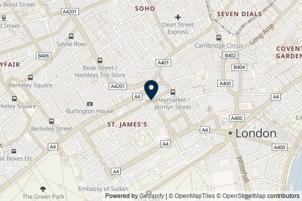 Map showing the area around: Dan Q found GL4WVX47 The Circus