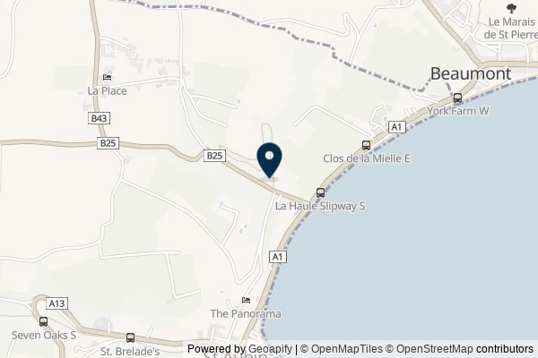 Map showing the area around: Dan Q found GLB6RP12 Not much room?