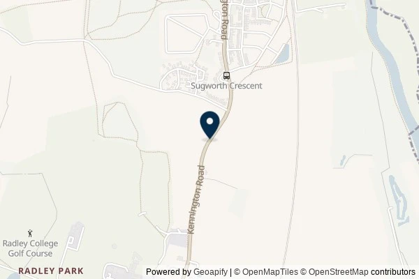 Map showing the area around: Dan Q found GLBC0V48 on yer bike