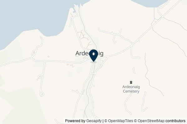 Map showing the area around: Dan Q found GLCCBZQP Melting Mouths ~ Falls of Ardeonaig