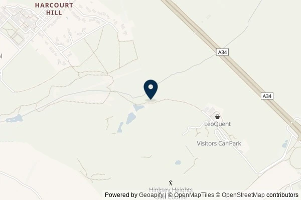 Map showing the area around: Dan Q found GLE0YM1G Talking trees nature trail #1