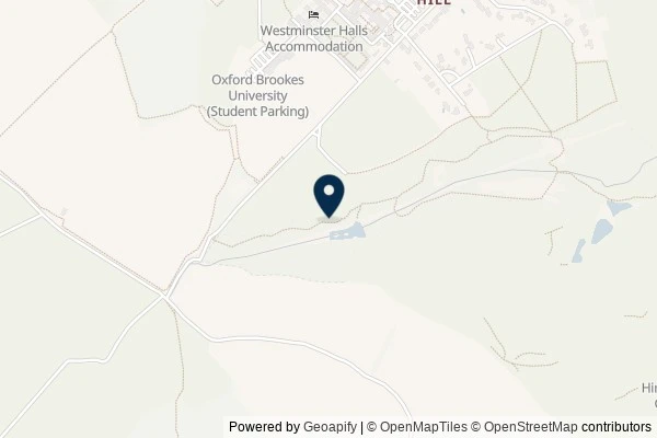 Map showing the area around: Dan Q found GLE0YPCR Hinksey Woods Star Wars: Darth Maul