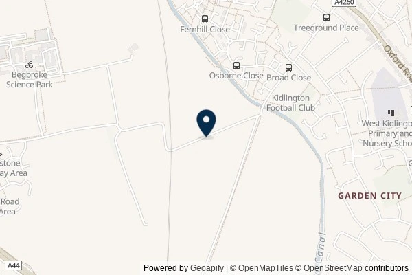 Map showing the area around: Geohashing expedition 2014-04-21 51 -1