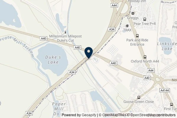 Map showing the area around: Dan Q found GLE5G6ZM Route Canal – Concrete Jungle