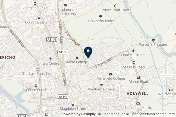 Map showing the area around: Dan Q found GLE5J4YQ University Challenge 10 (Stomp Stomp)
