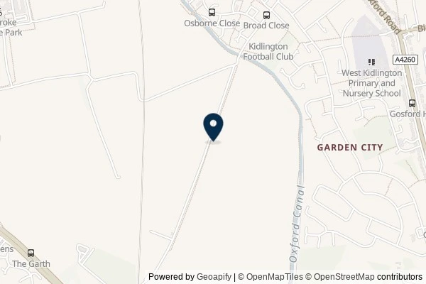 Map showing the area around: Dan Q found GLE5H9A0 Yarnton Link – The Log