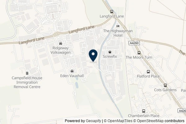 Map showing the area around: Dan Q found GLE5HWHF Lunch time hide