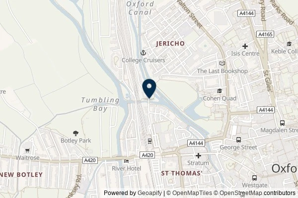 Map showing the area around: Dan Q found GLE74KJ2 Swing Low