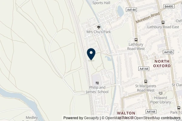 Map showing the area around: Dan Q found GLE7G2HV It’s a trap!