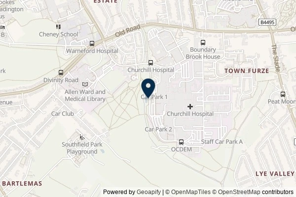 Map showing the area around: Dan Q found GLEEAFG2 Boundary Brook: Pond Rescue