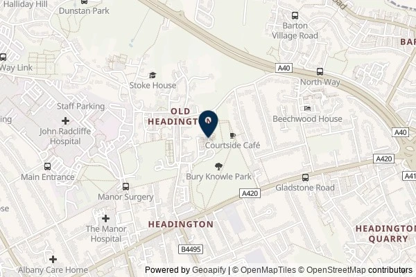 Map showing the area around: Dan Q found GLEEC159 Woody’s Secret…