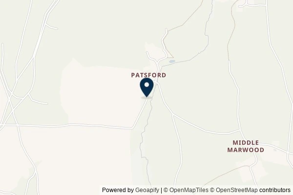 Map showing the area around: Dan Q found GLEGBTAY Way Down West 21