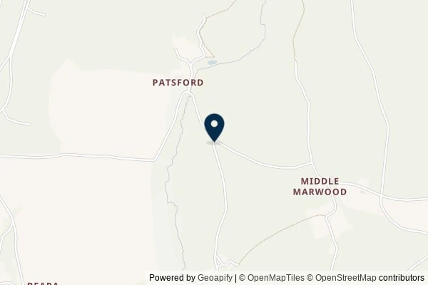 Map showing the area around: Dan Q found GLEGBTBJ Way Down West 22