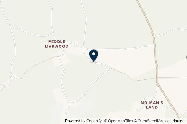 Map showing the area around: Dan Q found GLEGBTDR Way Down West-The Link