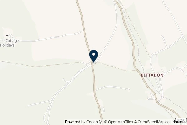 Map showing the area around: Dan Q found GLEGC9ZK Way Down West 95