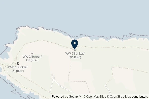 Map showing the area around: Dan Q found GLEGPK2A Bruno’s Baggy Walk – First Stile