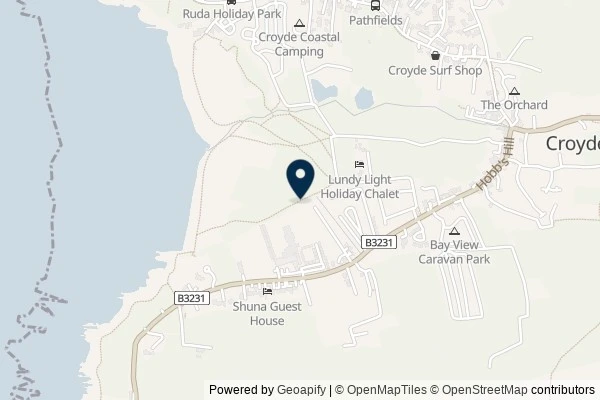 Map showing the area around: Dan Q found GLEGPY2G Chester’s Chest – The Original