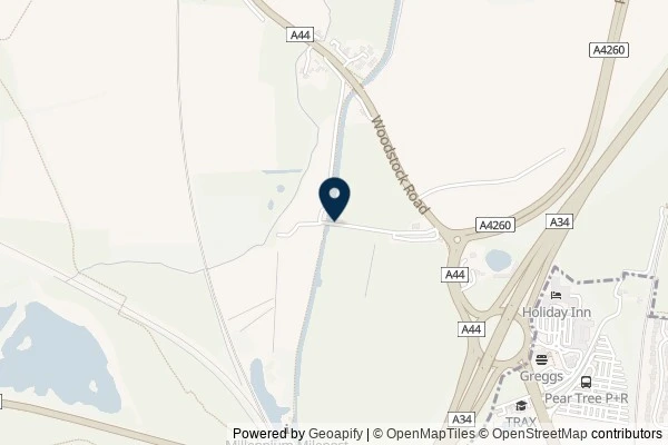 Map showing the area around: Dan Q found GLER95V8 Route Canal – SwingBridge