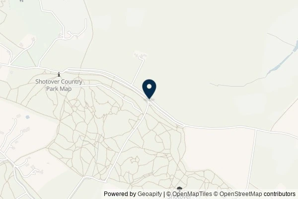 Map showing the area around: Dan Q found GLF4XGGB Walk Around Shotover 1