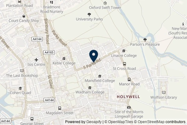 Map showing the area around: Dan Q found GLF6KB5X Alchemist Quest