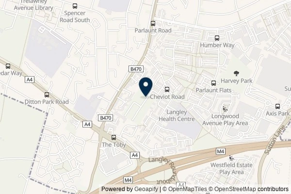 Map showing the area around: Dan Q found GLFF820G Spitfire One