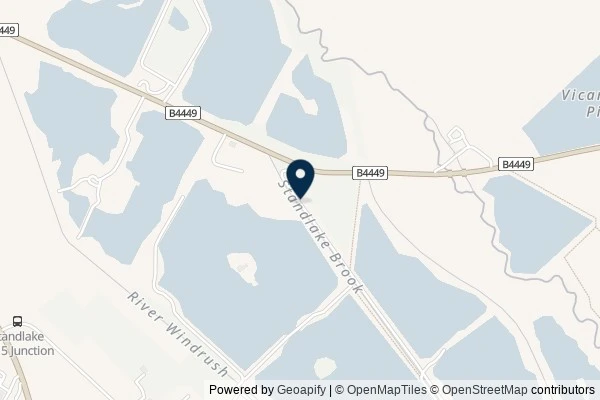 Map showing the area around: Dan Q found GLG6FKRQ Orchid Trio 3