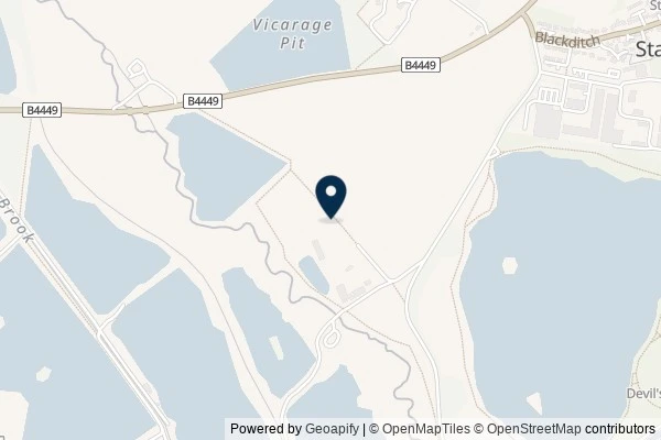 Map showing the area around: Dan Q found GLG6FNFT Constellations 6