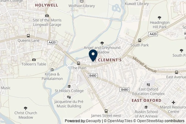 Map showing the area around: Dan Q found GLG9J392 Team Mee Productions Cache #1