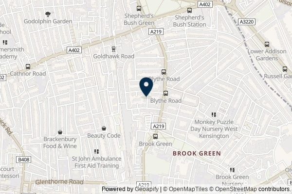 Map showing the area around: Dan Q found GLH69JME Bombsite No.1