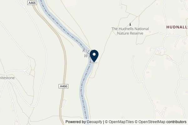 Map showing the area around: Dan Q found GLMHN1XN #3 Alice In Wyederland – Pool of Tears