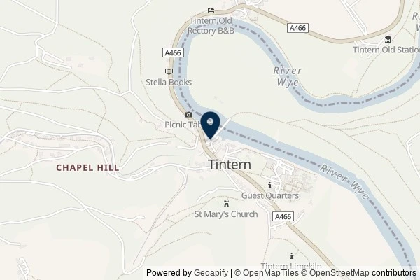 Map showing the area around: Dan Q found GLMJ051D Old Abbey Mill at Tintern