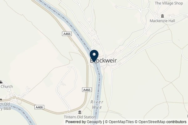 Map showing the area around: Dan Q found GLMJ08ZC Ferryman’s Fury