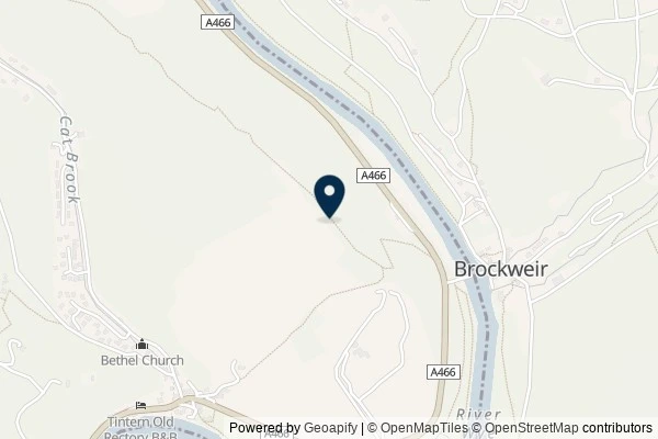 Map showing the area around: Dan Q found GLMJ50RZ #7 Alice In Wyederland – The Queen of Hearts