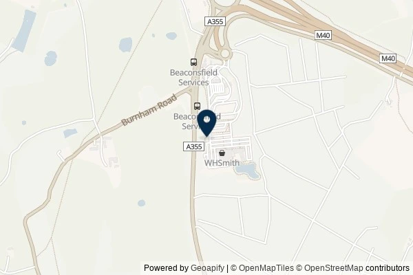 Map showing the area around: Dan Q found GLN1Q2A5 Motorway Mayhem: M40 J2