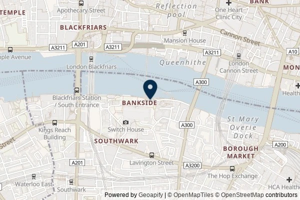 Map showing the area around: Dan Q found GLN3VQQC Wobbly Bridge