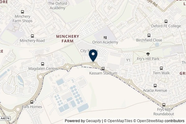 Map showing the area around: Dan Q found GLQR2CZT Stadium Arcadium