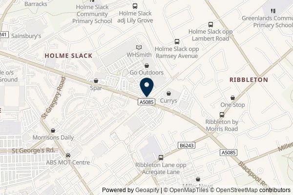 Map showing the area around: Dan Q found GLQXBVZP Shopperholics Paradise – Deepdale MK II