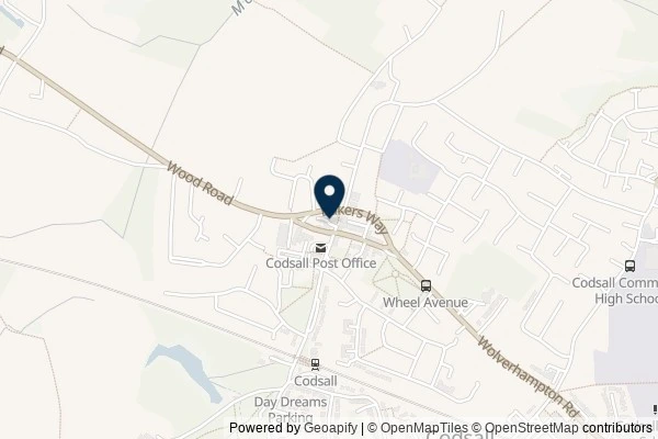 Map showing the area around: Dan Q found GLR8CM1D The Lone Singer