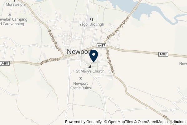 Map showing the area around: Dan Q found GLR9ZHJJ T’drath #5