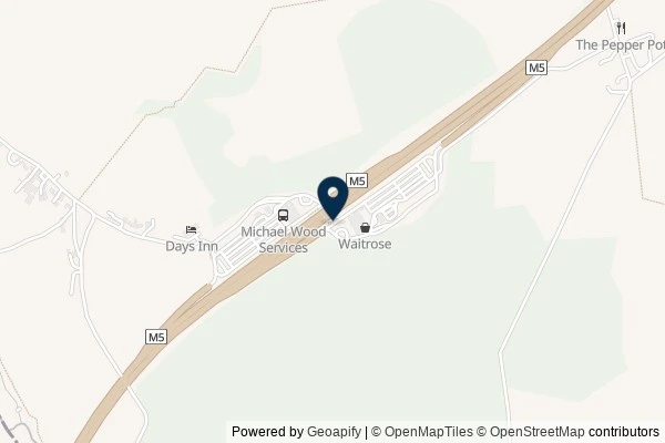 Map showing the area around: Dan Q found GLVGGVEK Little Bridges # 769 Motor way Mayhem.